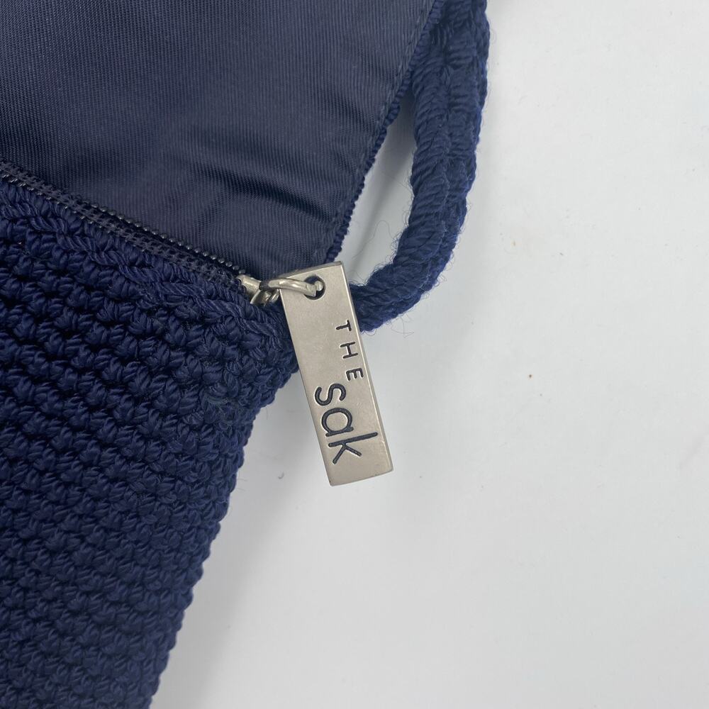 The SAK Blue mini crochet bag small - Picture 4 of 5